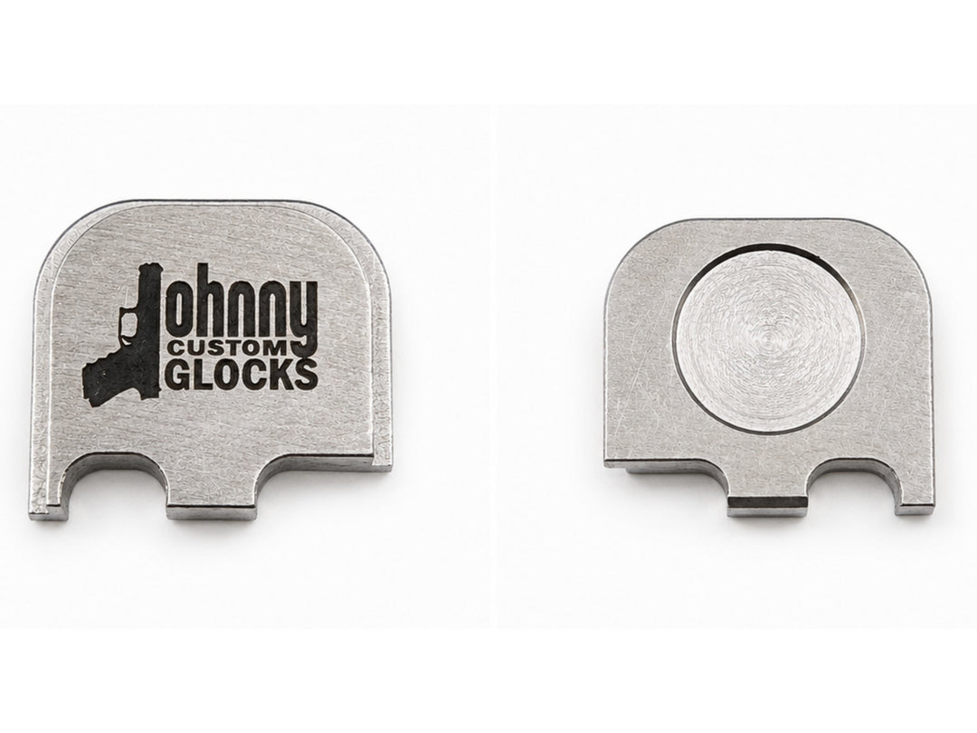 JOHNNY CUSTOM GLOCKS BASE PLATES &amp; BACK PLATE